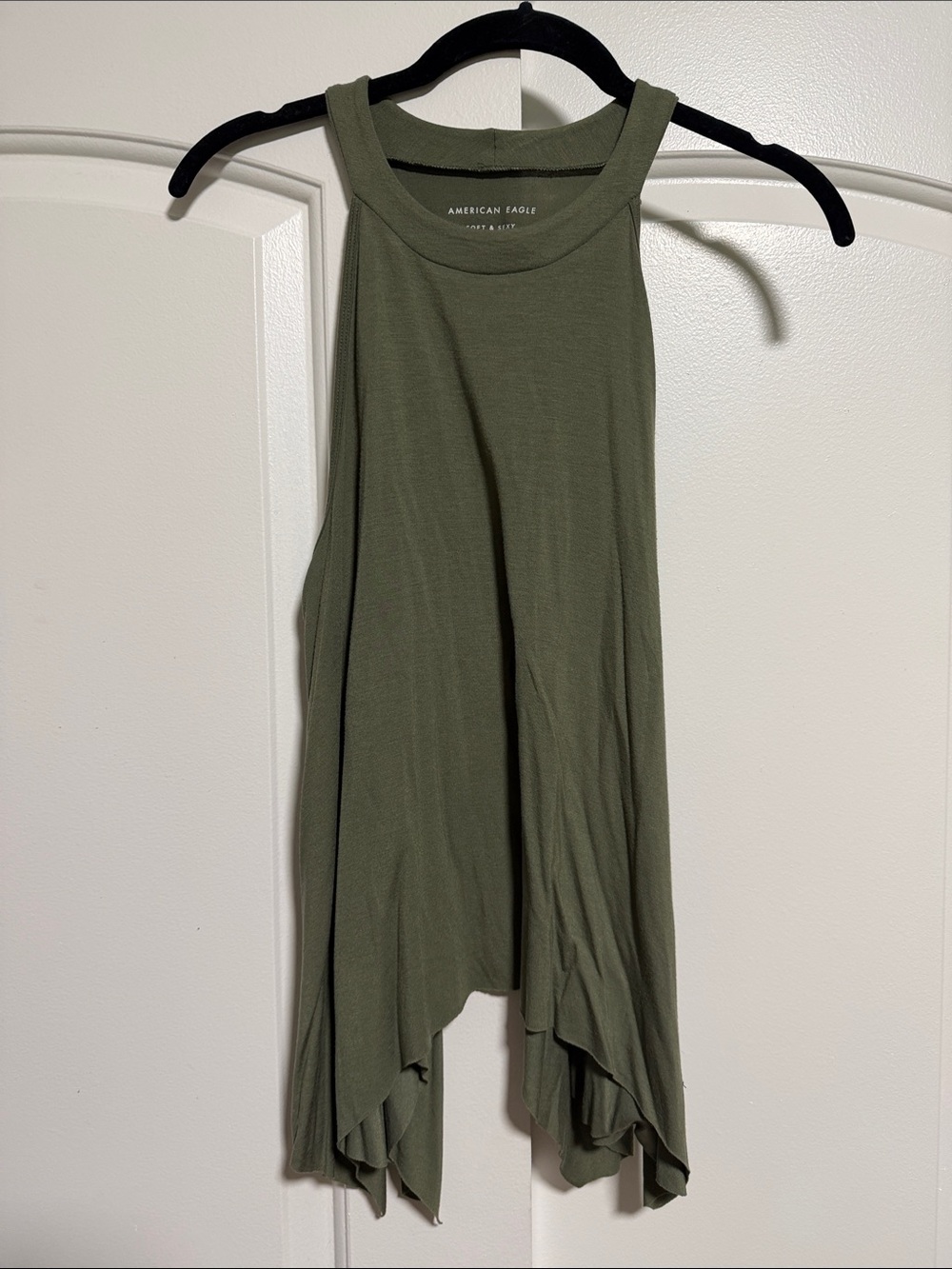 American Eagle Outfitters Olive Green Tank Top